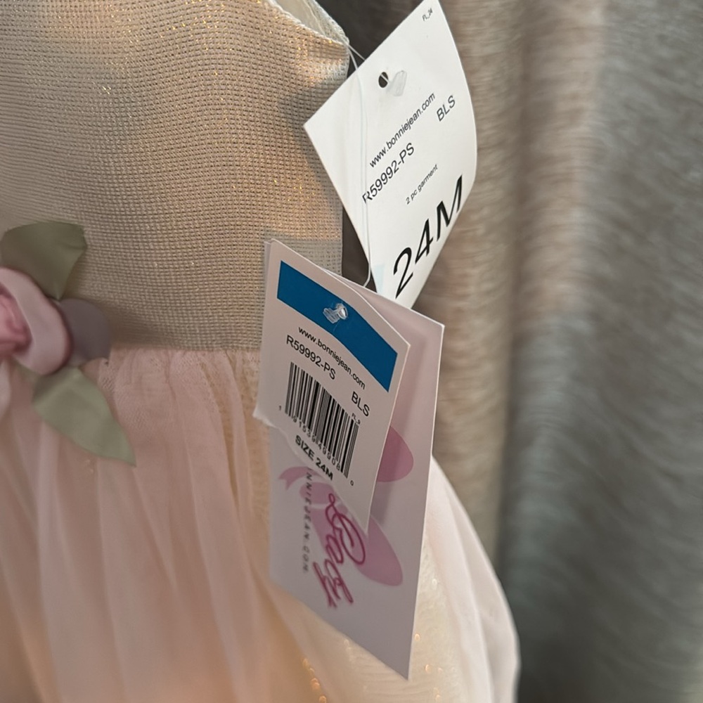 Bonnie Baby Size 24 Months. Party Dress - Picture 5 of 15